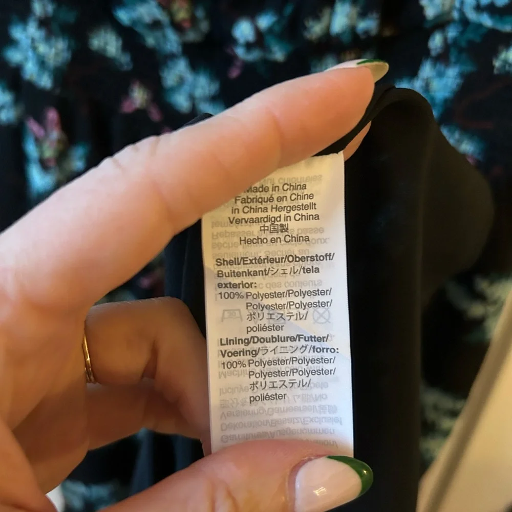 J. Crew Smock-waist Midi Dress in botanical bees print - Picture 5 of 5